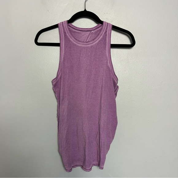 LULULEMON All Tied Up Purple Tank Top - Picture 6 of 7